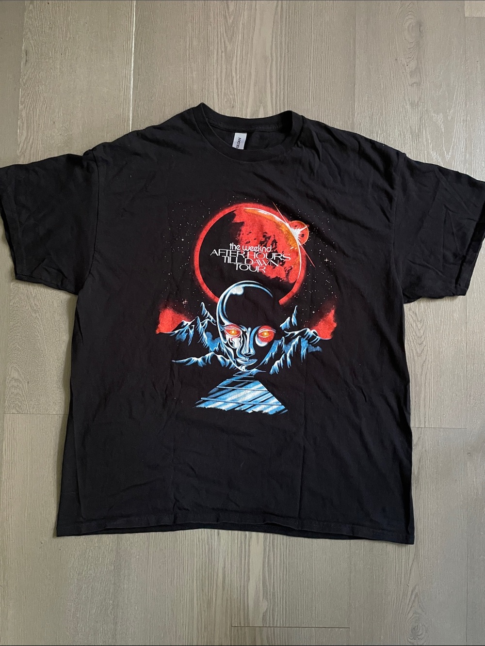 The weeknd after hours till dawn tour shirt